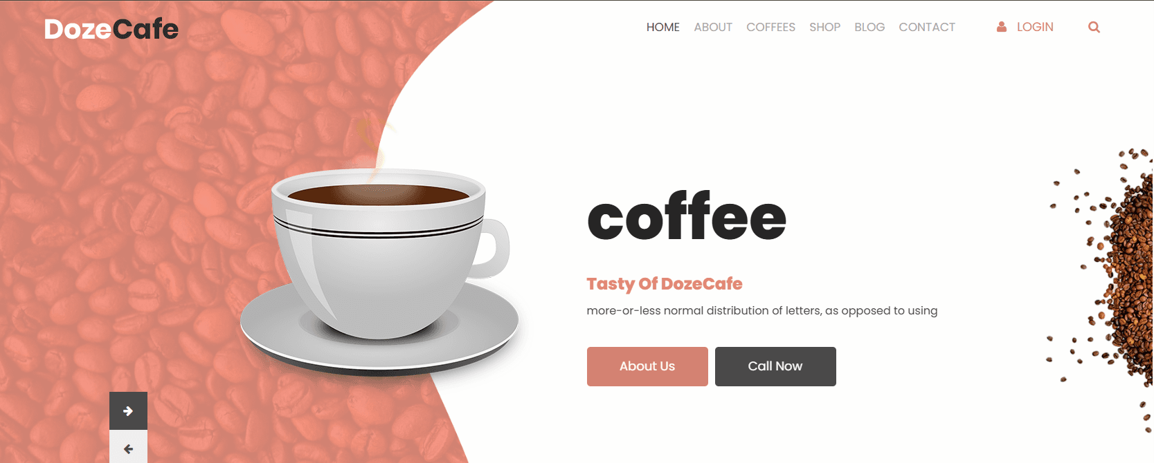 Coffee Website